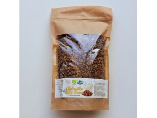 Organic bee bread in a paper bag