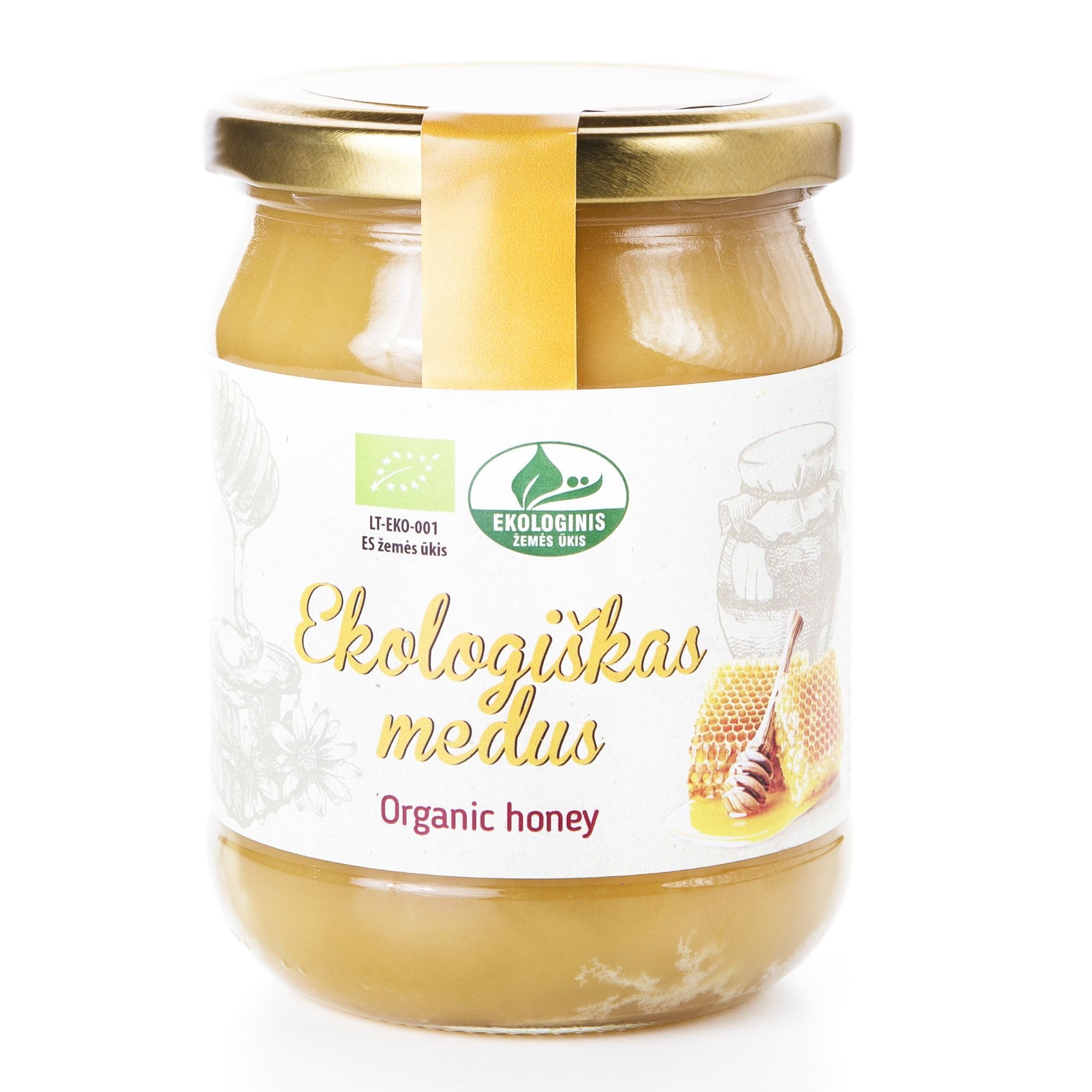 Spring flower honey | Raw and organic lithuanian honey | Medausnamai.lt el.  parduotuvė