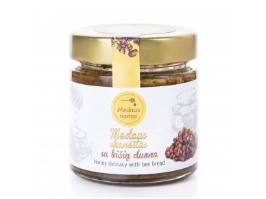 Honey with bee bread, 200 g