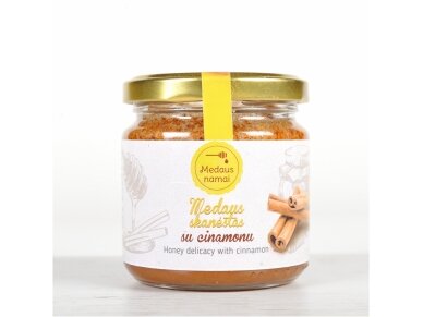 Honey with cinnamon, 50 g