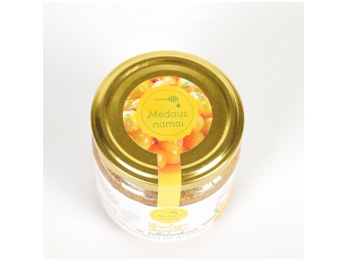 Honey with sea buckthorn, 200 g 2