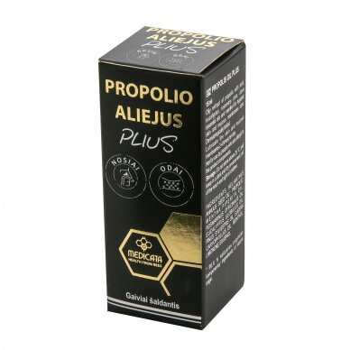 Propolio aliejus plius nuo slogos (su eteriniais aliejais)